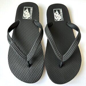 Vans UltraCush Men’s Flip-Flops Sandals – Size 8 – Black - Easy comfort, NWT